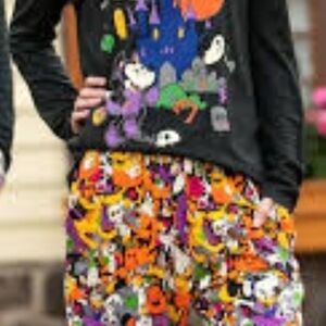 Disney Black Pajama Top